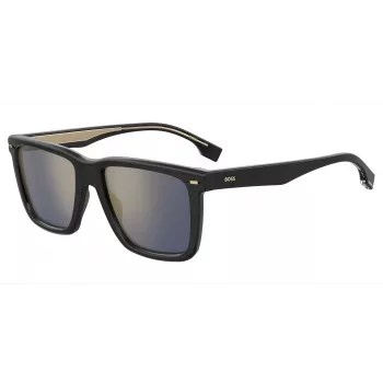 BOSS BOSS1317S807 Akiniai nuo saulės Vyriški stačiakampis acetatinis rėmelis UV400