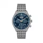 BOSS Vyrų Skymaster Chronografas Mėlynu Ciferblatu Plieninė Apyrankė 1514083