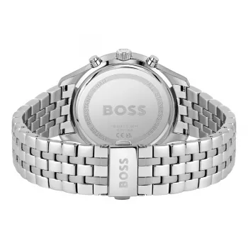 Vyriškas laikrodis BOSS Skymaster Chronograph 1513975 42mm nerūdijantis plienas mėlynas ciferblatas