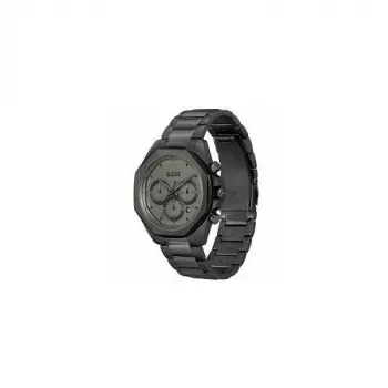 BOSS vyriškas Skymaster chronografinis laikrodis 1514016 44mm nerūdijantis plienas mėlynas ciferblatas