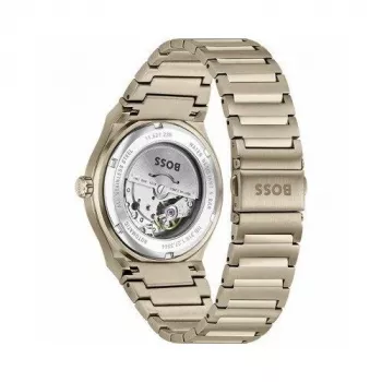 BOSS Vyriškas laikrodis Velocity Quartz Chronograph 1514184 41mm Nerūdijantis plienas Juodas ciferblatas