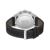 BOSS Vyriškas Laikrodis 1513987 44mm Nerūdijančio Plieno Mėlynas Ciferblatas Chronografas