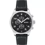 BOSS Vyriškas Laikrodis 1513987 44mm Nerūdijančio Plieno Mėlynas Ciferblatas Chronografas