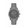 BOSS Vyriškas Laikrodis 1514005 44mm Nerūdijančio Plieno Korpusas Mėlynas Ciferblatas Rudo Odos Dirželis Chronografas Kvarcinis