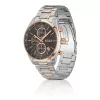 BOSS Vyriškas Laikrodis 1514252 44mm Kvarcinis Chronografas Nerūdijantis Plienas Silikonas Juodas