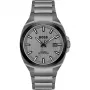 BOSS Skymaster vyriškas kvarcinis laikrodis 1514137 41mm mėlynas ciferblatas nerūdijančio plieno tinklelis