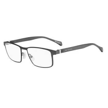 BOSS Akiniai BOSS1119ITSR8 Vyriški Stačiakampis Acetato Rėmelis UV400 Pilki Lęšiai 56/18/140 mm