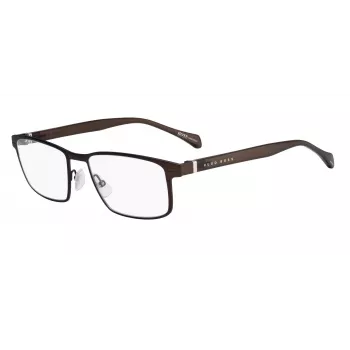 BOSS Akiniai BOSS1119ITSYZ Vyriški Stačiakampiai Acetato Rėmeliai Juodi Pilki Lęšiai 56/18/140 mm UV400