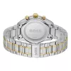 BOSS Velocity vyriškas kvarcinis chronografinis laikrodis 1514227 44mm juodas silikoninis