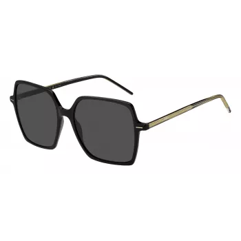 Moteriški BOSS akiniai nuo saulės BOSS1524S807 Havana acetatas pilkas gradientas 57mm