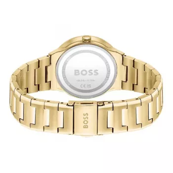 BOSS Moteriškas Laikrodis 1502649 34mm Rožinio Aukso Spalvos Nerūdijantis Plienas
