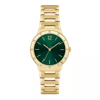 BOSS Moteriškas Laikrodis 1502649 34mm Rožinio Aukso Spalvos Nerūdijantis Plienas