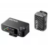 BOYA BOYAMIC 2-02 Belaidė Mikrofonų Sistema 2,4GHz, AI Triukšmo Slopinimas, 2 Imtuvai + 1 Siųstuvas (USB-C) Juoda