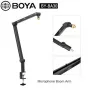 BOYA BY-BA30 Mikrofono Boom Rankena (Plieninė, Juoda)