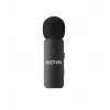 BOYA BY-V4 Belaidė mikrofono sistema 2.4GHz su 4 siųstuvais ir 1 imtuvu (3.5mm jungtis) Juoda