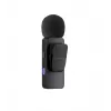 BOYA BY-V4D belaidė mikrofonų sistema su 4 siųstuvais ir 1 Lightning imtuvu (juoda)