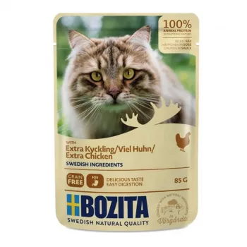 Bozita HiS Extra Chicken Wet Cat Food 85g