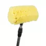 Bradas ESQ2780 Heavy-Duty Scrub Brush – patvarių šerių šluotelė lauko ir namų paviršiams, žalia/ pilka