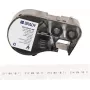 Brady B-427 savaiminio laminavimo vinilo laidų žymėjimo etiketės, balta/perpatinga, 38,1 mm x 38,1 mm, 240 etikečių/ritinyje, skirtos BMP41/BMP51/BMP53/M511
