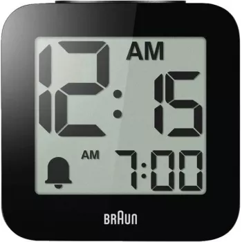 Braun BC 25 BP juodas kvarcinis žadintuvas su balsu (67711)