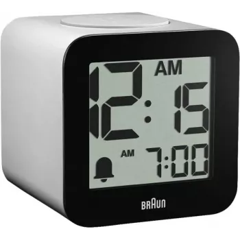 Braun BC 25 WP Baltas Kvarcinis Žadintuvas su Balsu (67710)