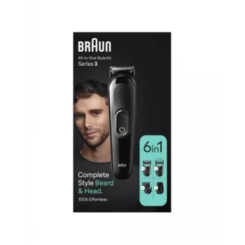 Braun MGK 3420 All-in-One daugiafunkcis trimeris 6-in-1 rinkinys veidui, plaukams, nosiai ir ausims