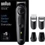Braun Series 5 BT5441 barzdos kirpimo mašinėlė su 40 ilgio nustatymų ir 100 min. baterijos veikimo
