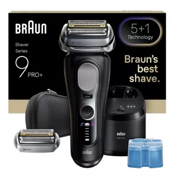 Braun Series 9 9660cc elektrinis skutimosi aparatas su pakaitine skutimosi galvute