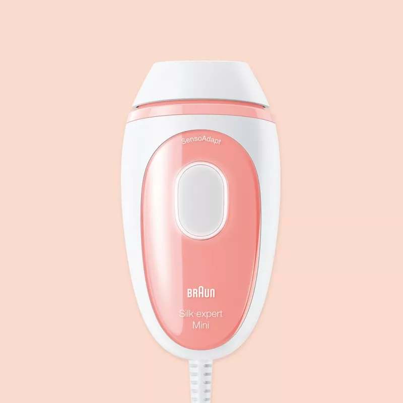 Braun Silk-expert PL1000 Šviesos Plaukų Šalinimo Prietaisas Intense Pulsed Light (IPL) Rožinis, Baltas