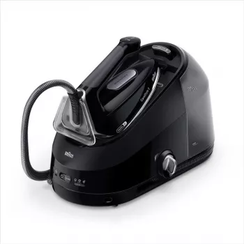 BRAUN Garo generatorius IS5249BK - 2400 W, 7,5 bar, 2 L talpa, juoda/pilka