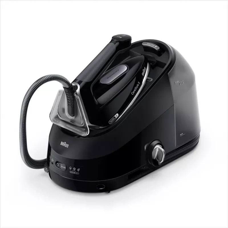 BRAUN Garo generatorius IS5249BK - 2400 W, 7,5 bar, 2 L talpa, juoda/pilka