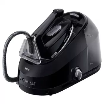 BRAUN Garo generatorius IS5249BK - 2400 W, 7,5 bar, 2 L talpa, juoda/pilka
