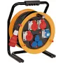 Brennenstuhl 1319110010 Cable Drum 40m H07RN-F 3G2.5 IP44 4x Schuko Black/Orange