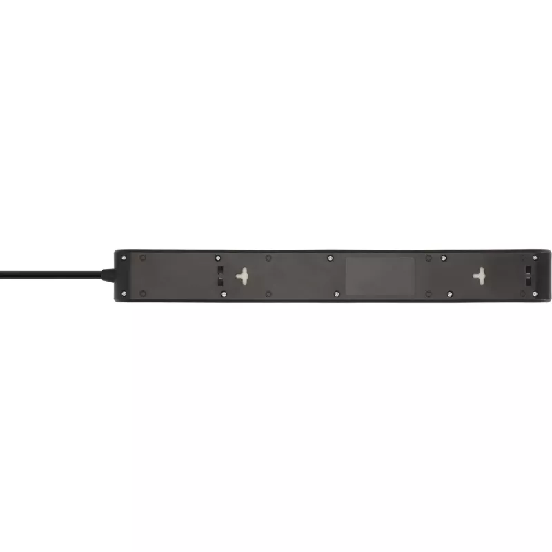 BRENNENSTUHL 6-ių lizdų ilgintuvas su 1x USB-C, 1x USB-A, apsauga nuo viršįtampių 13 500 A, 2 m laidas, juoda/antracitas