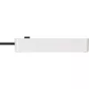 BRENNENSTUHL Connect Ecolor WLAN Power Strip 3-Way (White/Black, 1,5 m Cable, Voice Control, Timer, App)