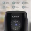 Brock AFD 3502 BK karšto oro fritiūrė 3,5L 1200W juoda