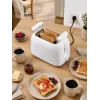 Brock BT 1008 WH 2 riekelių skrudintuvas 750W baltas