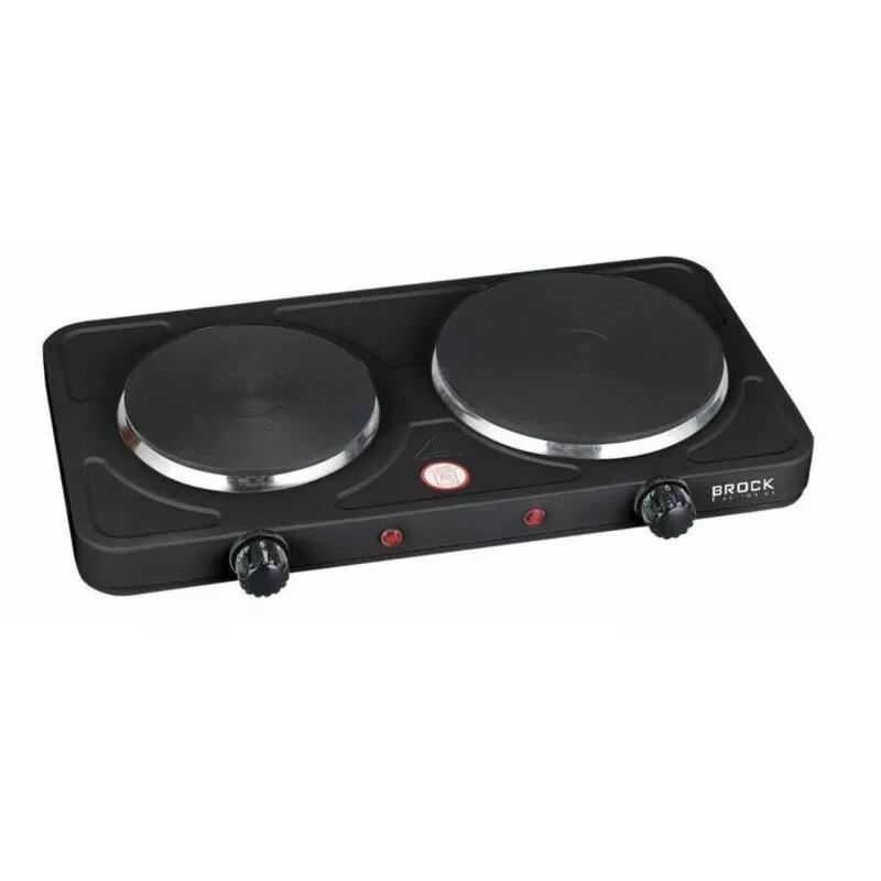 Brock EP 200 BK elektrinis virdulys – 1,7 l, 2200 W, dvigubos sienelės, juodas