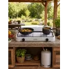 Brock GS 002 W Sumuštinių keptuvė, 750 W, nelipnios trikampės plokštės, balta