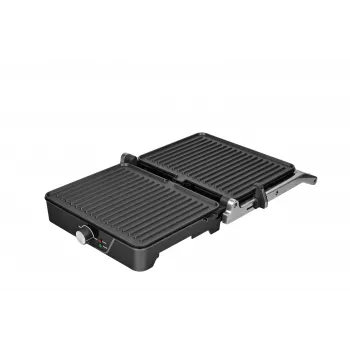 Brock HCG 5000 SS elektrinis kontaktinis grilis, 2000W, juodas/plieno