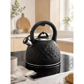 Brock MWK 002 BK La Cuisinette virdulys 2,7 L juodas/plieninis