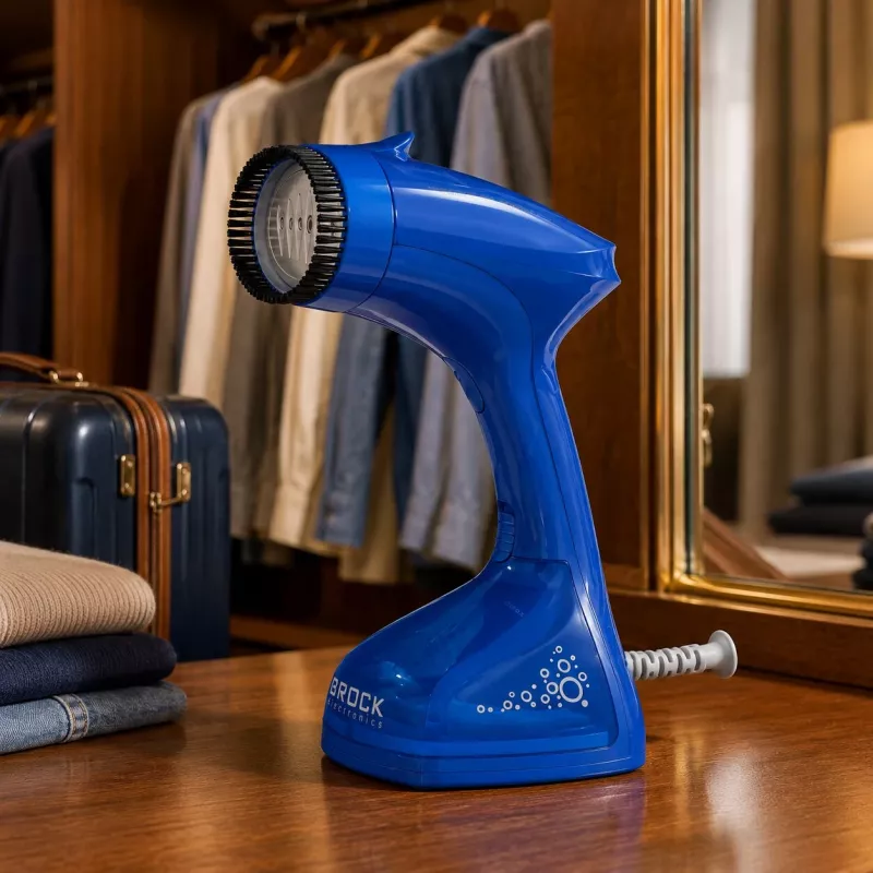 Brock PSI 2201 BL garinis lygintuvas 1600 W keraminė padas 200 ml mėlynas