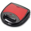 Brock SSM 2003 RD 3 in 1 sumuštinių keptuvė, vaflių keptuvė ir grilis, 750 W, juoda/raudona