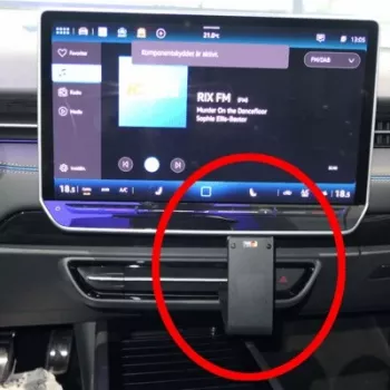 Brodit ProClip laikiklis Volkswagen ID.7 (2024-2026) – prietaisų skydelio kronšteinas, vairas kairėje