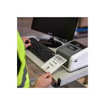Brother TD-4455DNWB Stalinių etikečių spausdintuvas, 4 in, 203 dpi, LAN/Bluetooth/Wi-Fi