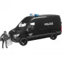 BRUDER bworld MB Sprinter Specialiųjų pajėgų policijos furgonas 1:16 su šviesa ir garsu