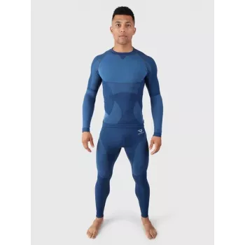 Brunotti Grenoble vyriškos termo kelnės – Slim Fit, 92% poliesteris, tamsiai mėlynos, S dydis