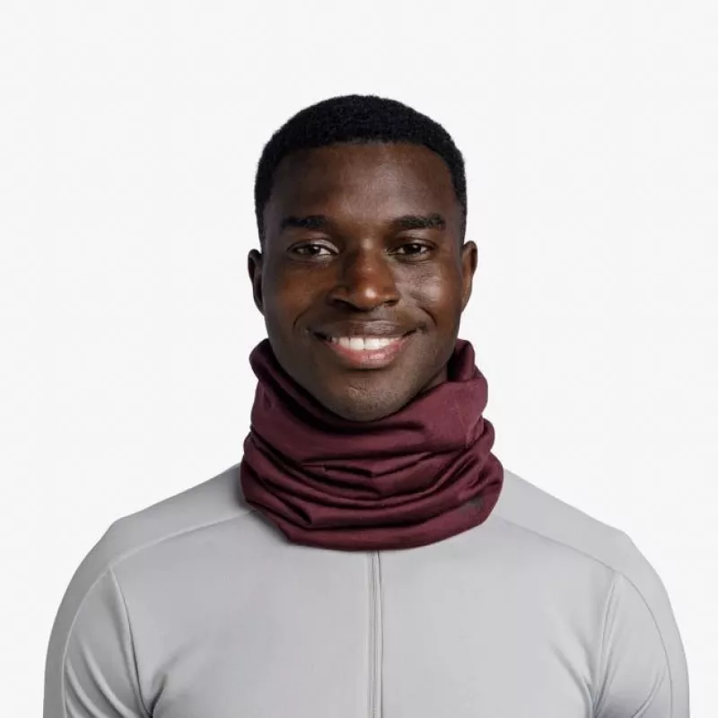 Buff Lengvas Merino Vilnos Daugiafunkcis Dirželis - Granata