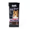BULT Tasty Stripes ėriukienos skanėstai šunims – minkštos ir kramtomos ėriukienos juostelės, 6 vnt. (80 g)