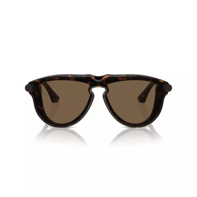 Burberry BE4427-300273 Vyriški Akiniai nuo Saulės Tamsiai Havana Rudi Kvadratiniai Acetatas 56-18-145